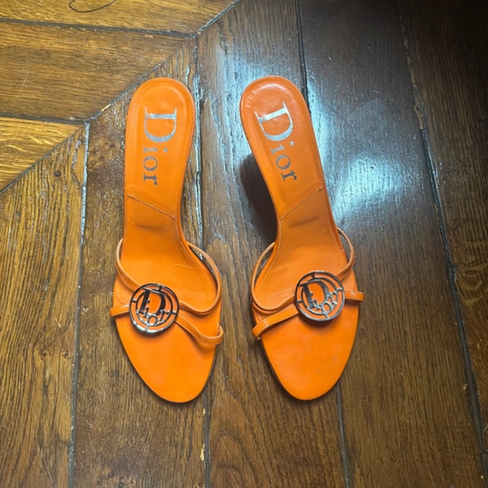 Vintage Dior mules